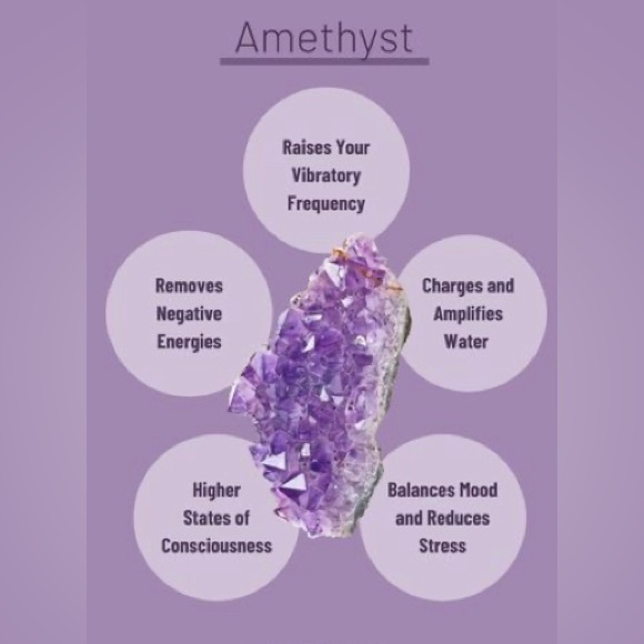 Amethyst Tree with copper wire trunk & Substantial Chevron Amethyst base. - Picture 2 of 7